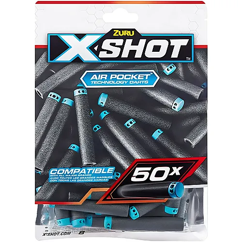 X-Shot 50er Nachfllpack Darts