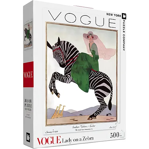Lady on a Zebra 500Teile