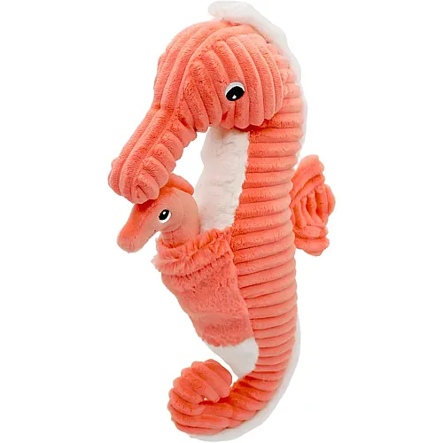 Seepferdchen Mama mit Baby - 36 cm