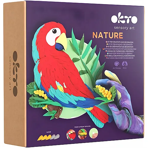 Okto 3D Gem�lde und Modellierset Papagei