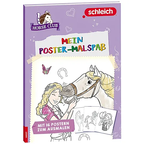 SCHLEICH Horse Club  Poster-Malspa