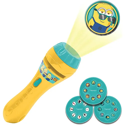 Minions-Geschichtenprojektor und Taschenlampe