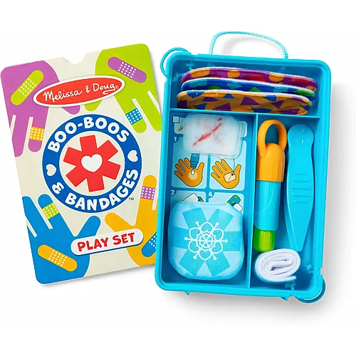 Melissa & Doug Wehwehchen & Verb�nde wiederverwendbares Erste Hilfe-Spielset ab 3 Jahren. - FSC zertifizierte