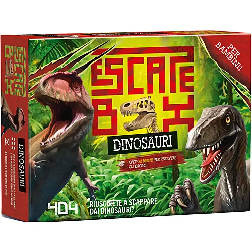 Asmodee Escape Box Dinosauri - Italiano