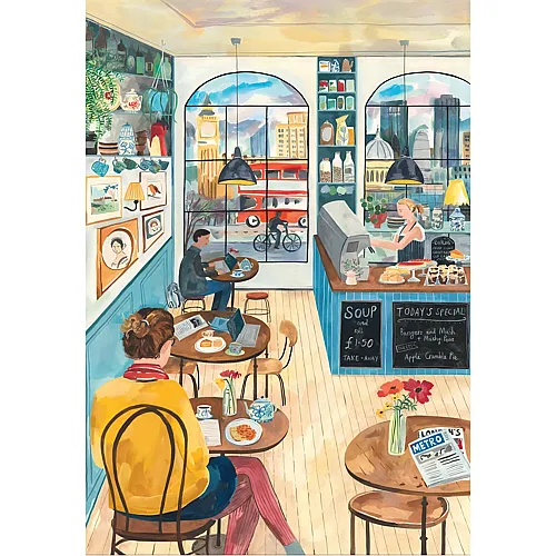 Pieces & Peace Puzzle Caf� de Londres - 1000 Teile
