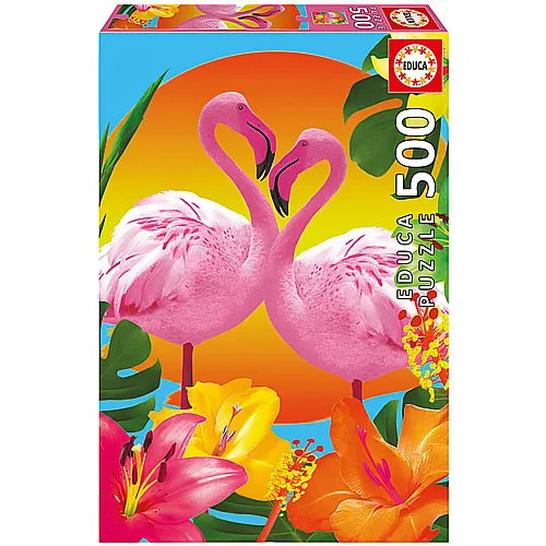 Educa Puzzle Flamingos (500Teile)