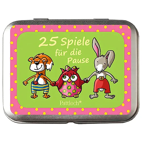 Pattloch 25 Spiele f�r die Pause: Besch�ftigungsideen f�r Grundsch�ler