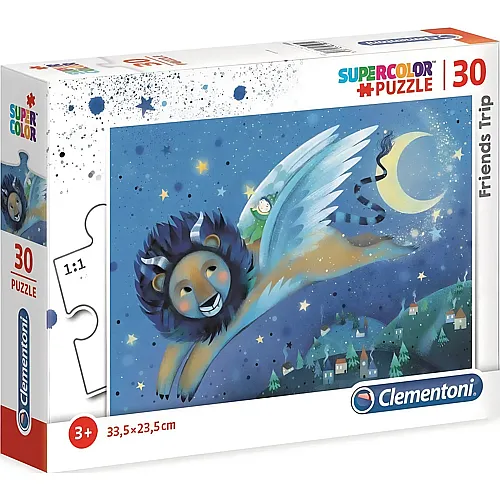 Clementoni Puzzle Supercolor Friends Trip (30Teile)
