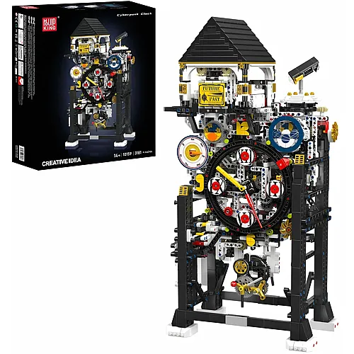 Mould King Mechanische Cyberpunk Uhr