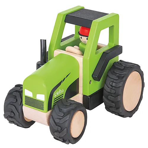 Traktor mit Figur