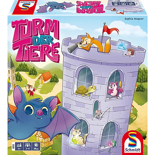 Schmidt Spiele Turm der Tiere