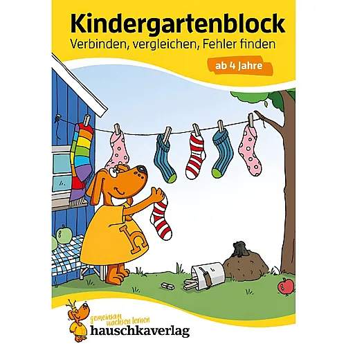 Hauschka Verlag Kindergartenblock - Verbinden, vergleich