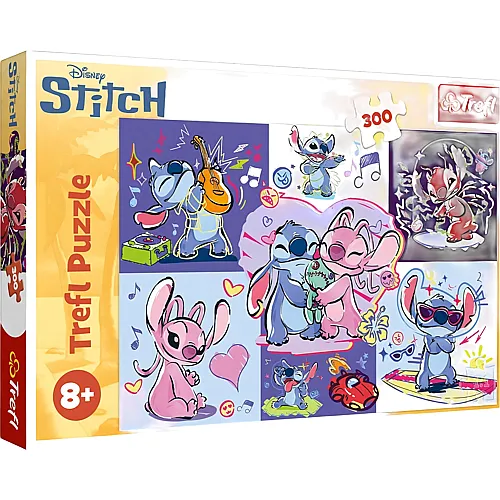 Trefl Puzzle Disney Verr�ckter Stich - 300 Teile