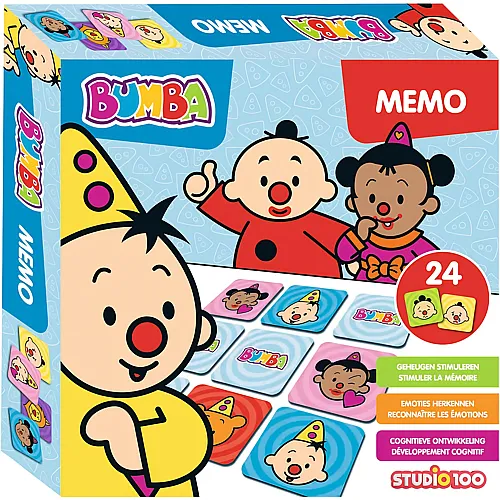 Studio100 Bumba Memo-Spiel Emotionen