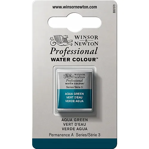 Winsor & Newton W&n Prof. Water Colour 1/2 N�pfchen Wassergr�n