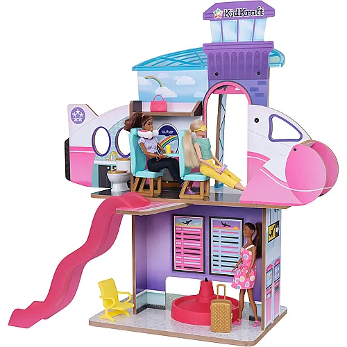 KidKraft 2in1 Flughafen & Jet