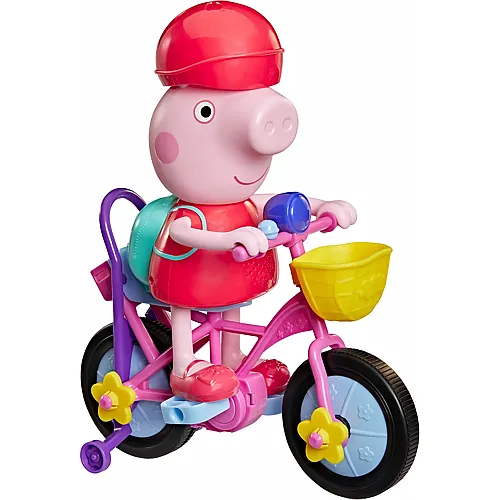 Balade à vélo avec Peppa