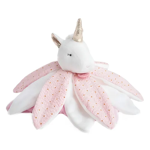 Traumf�nger Einhorn Schmusetuch Bl�te - 26 cm