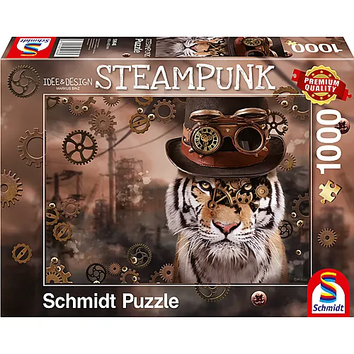 Schmidt Puzzle Steampunk Tiger (1000Teile)