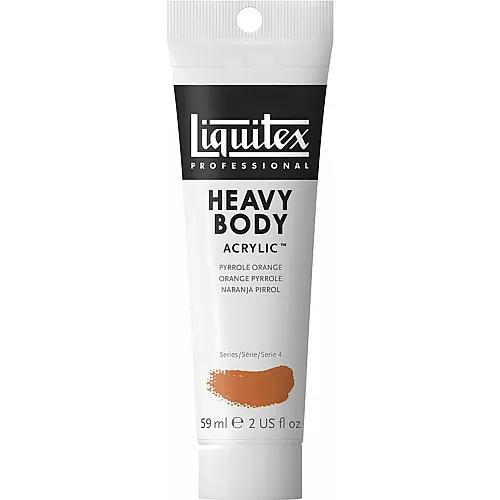 Liquitex Lqx Prof. Heavy Body Acrylfarbe 59ml Tube Pyrrolorange