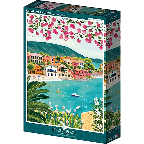 Pieces & Peace Puzzle Kefalonia, Griechenland - 1000 Teile