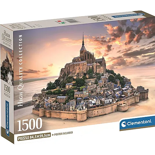 Der Mont Saint-Michel 1500Teile
