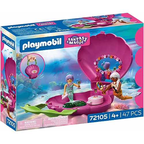 PLAYMOBIL Fantasy & Magic Muscheltasche Meerjungfrauen (72105)