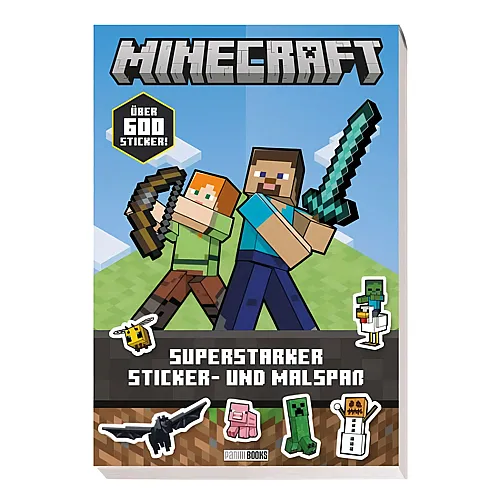 Panini Minecraft Sticker- und Malspa