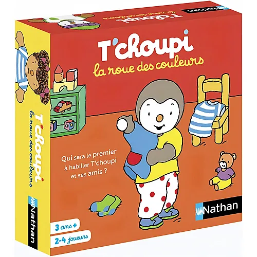 Nathan T'choupi Jeu Des Couleurs T'choupi (FR)