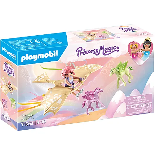 PLAYMOBIL Princess Magic Himmlischer Ausflug mit Pegasusfohlen (71363)