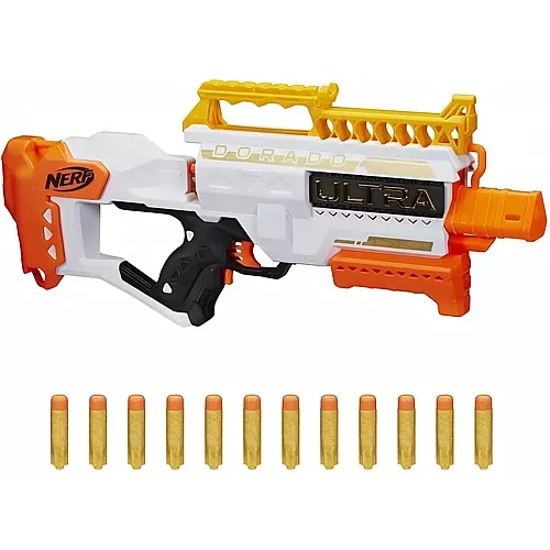 NERF Ultra Dorado Blaster mit 12 Kugeln