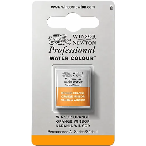 Winsor & Newton W&n Prof. Water Colour 1/2 N�pfchen Winsororange