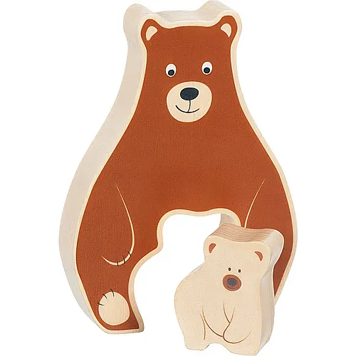 Goki Aufstellpuzzle B�r - 2 Teile