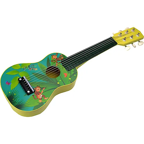 Beluga Giraffenaffen Gitarre klein mit Kunststoffkrper