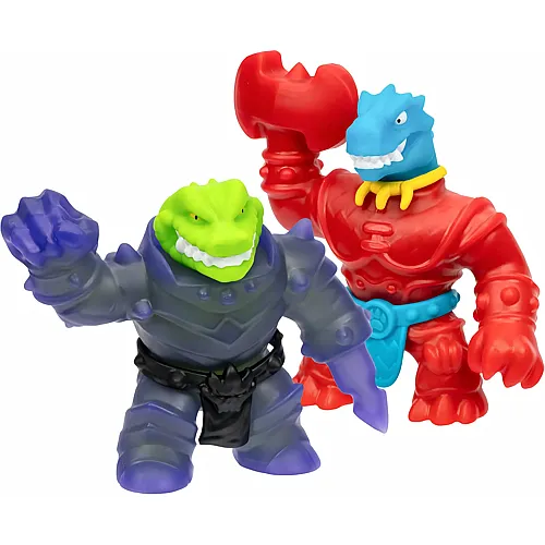 Moose Toys Heroes of Goo Jit Zu Versus Pack - Tyro vs. Rockjaw