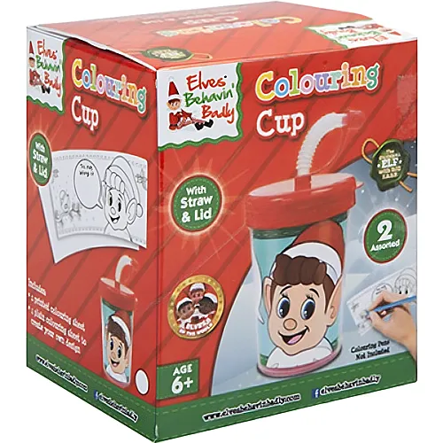 Elf Bastel-Set Tasse