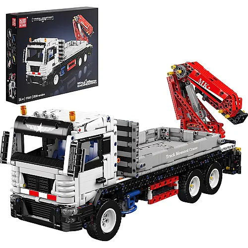 Mould King Models Ferngesteuerter Pneumatischer Kranwagen 17063