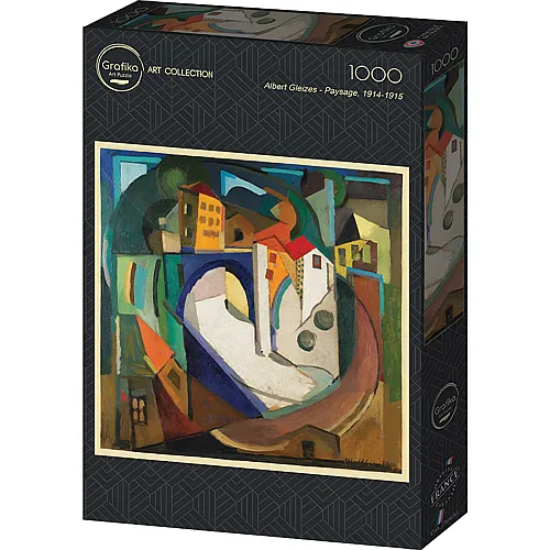 Grafika Puzzle Art Collection Albert Gleizes - Paysage, 1914-1915 (1000Teile)