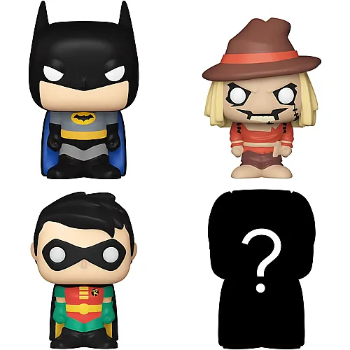 Batman, Robin, Scarecrow und Mystery - 4 Teile