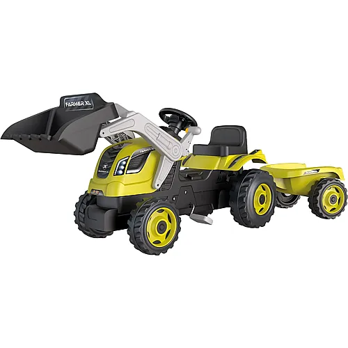 Smoby Traktor Farmer Max mit Anh�nger