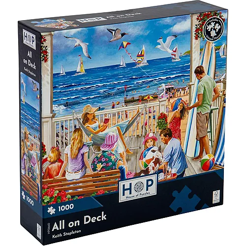 HOP - House of Puzzles All on Deck (1000Teile)