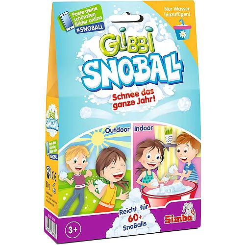 Snoball, Schneeballschlacht das ganze Jahr 4x20g