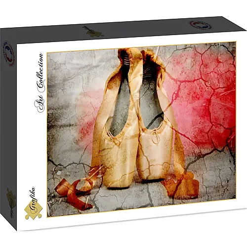 Grafika Puzzle Art Collection Vintage Dancing Shoes - 2000 Teile