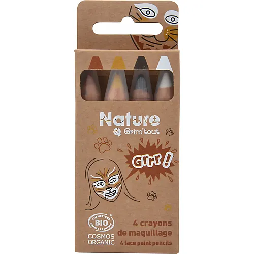 Nature BY Grim'tout 4 Crayons Grrr! Cosmos Organic