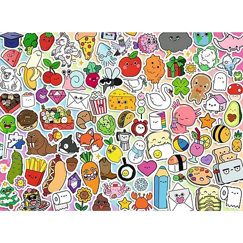 Ravensburger Puzzle Niedliches Kawaii Chaos (500Teile)
