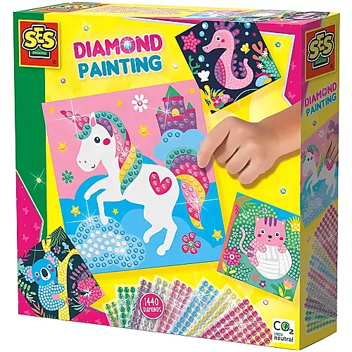 SES Diamond Painting Happy Animals