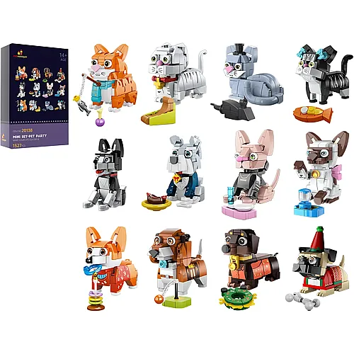 JMBricklayer Fantastic Idea Mini Set-Pet Party 20138