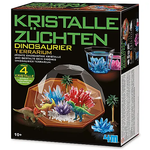 Kristalle z�chten Dinosaurier