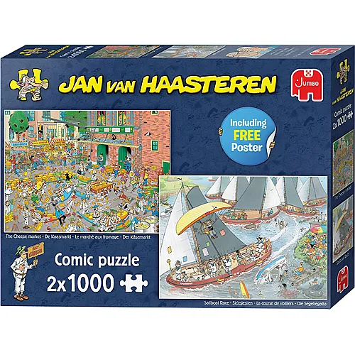 Jumbo Puzzle Jan van Haasteren Niederlndische Traditionen (2x1000)