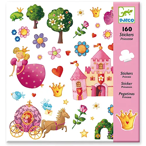 Djeco Kreativ Stickers Prinzessin Marguerite